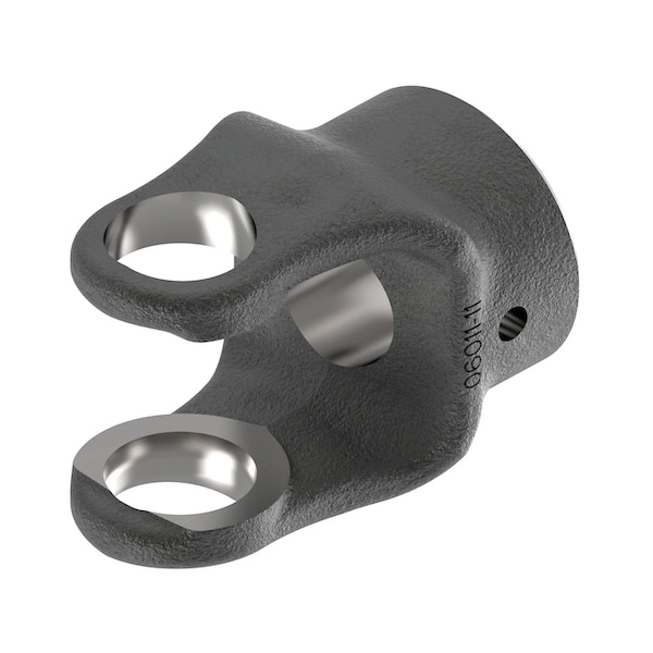 Implement Yoke, Shear Pin, 1" Round Bore, 1/4" Pin Hole 3" x2" x3"